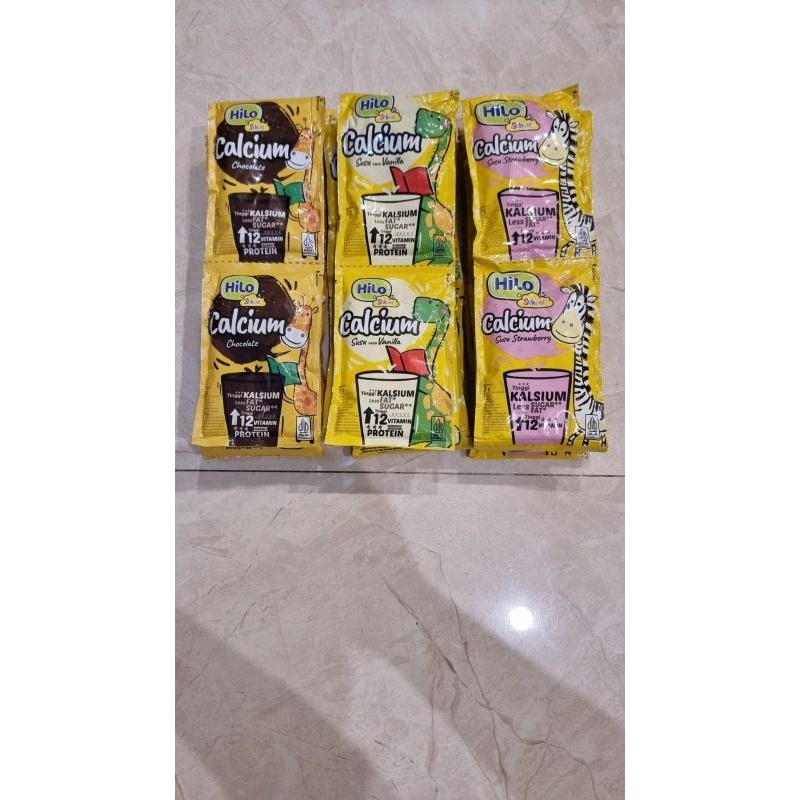 

Susu HILO school sachet (renceng)hilo school coklat vanilla