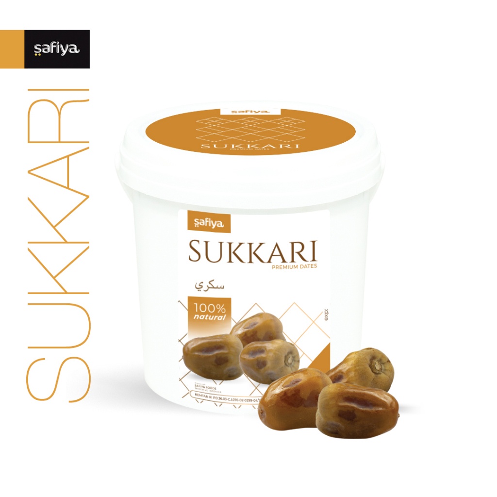 

Safiya Kurma Sukari Ember 850 Gram Sukkari King Dates Original