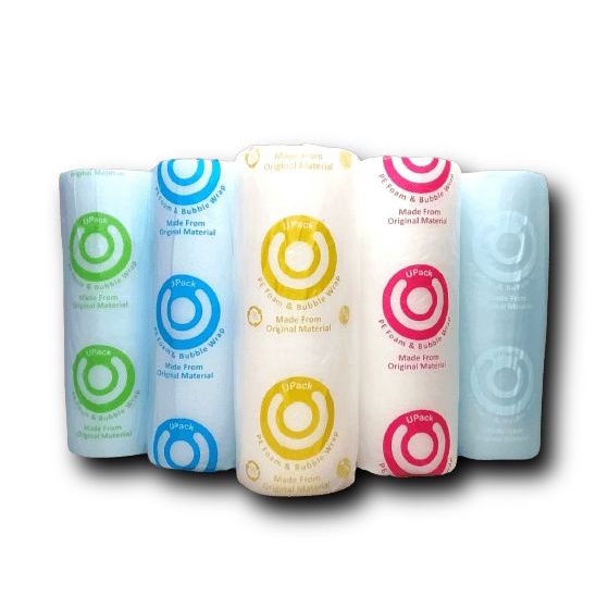 

SOUVEN- BUBBLE WRAP UPACK 50cm X 125cm Bening - Hitam