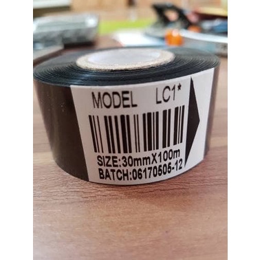 

SOUVEN- 10pcs ribbon tape pita coding expired 30 x 100 LC1*