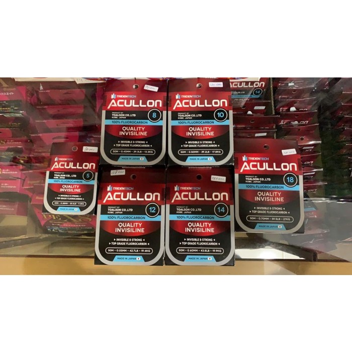 [tsb] - Senar Leader Fluorocarbon Tridentech Acullon