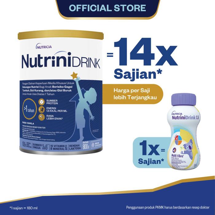 Nutrinidrink Powder 800GR - Susu bayi Nutricia Nutrinidrink Powder