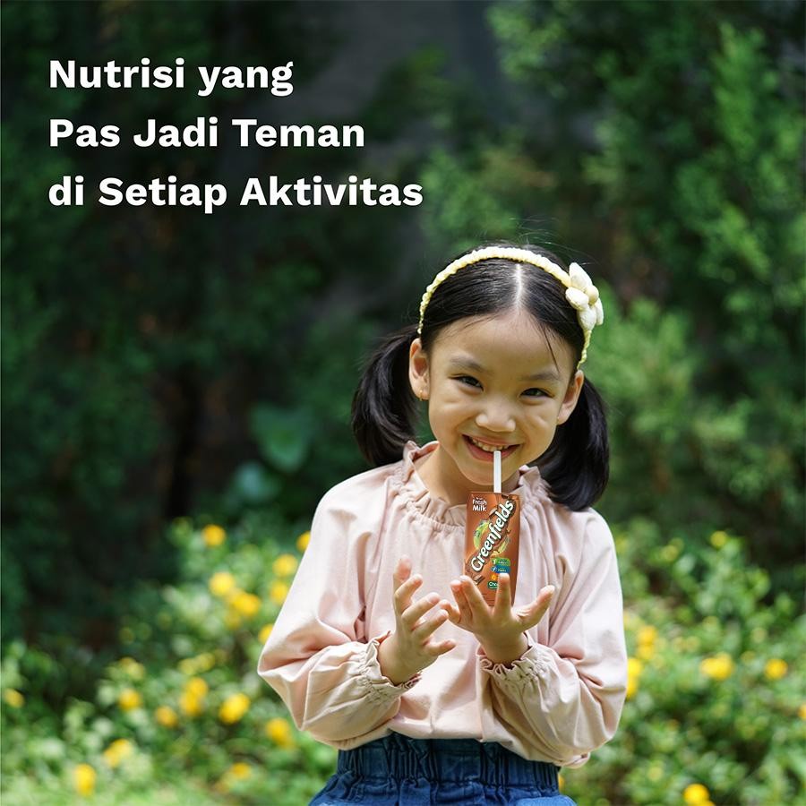 

[Bundling Hemat} Susu Greenfields UHT Chocolate 105mL x 10pcs