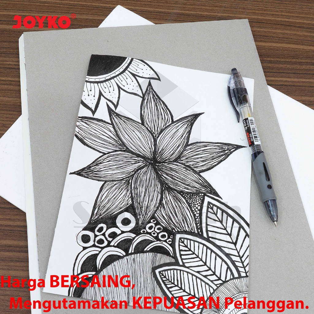 

IK! Gel Pen Joyko Q Gel GP 265 / GelPen QGel GP-265 0.5 mm / Pulpen JK GP265 Hitam Biru Merah Cetek