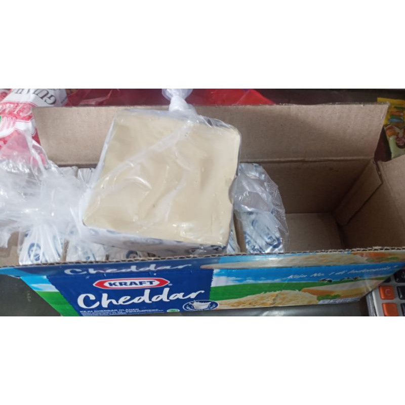

keju Kraft Cheddar repack 200gr (-+)