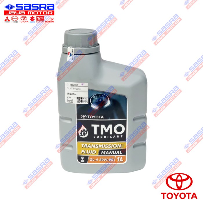 JAYAmart- Oli Transmisi 80W-90 TMO 1 Liter - TOYOTA MOTOR OIL ORIGINAL