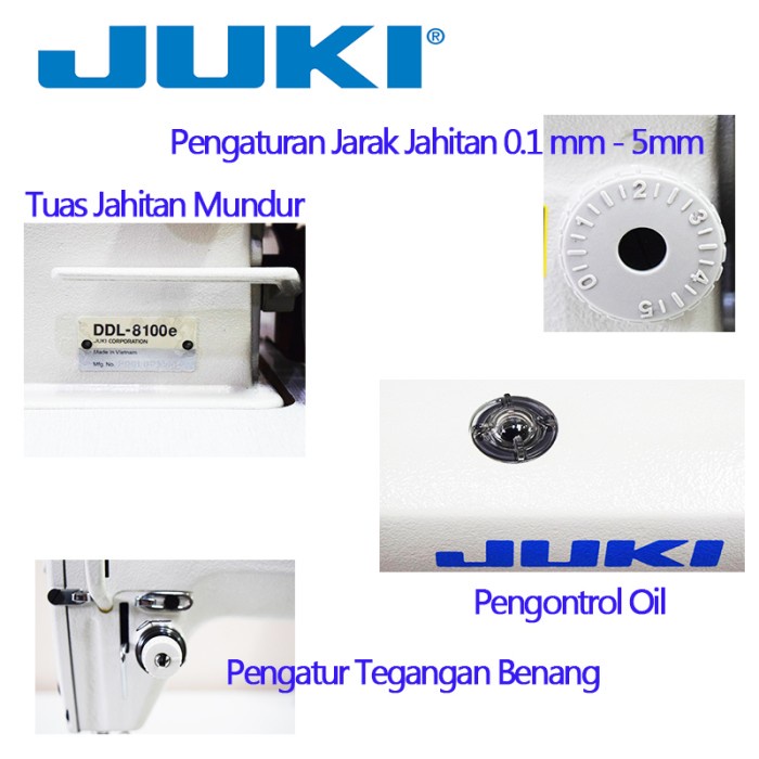 MESIN JAHIT JUKI DDL 8100E (JUKI ORIGINAL)