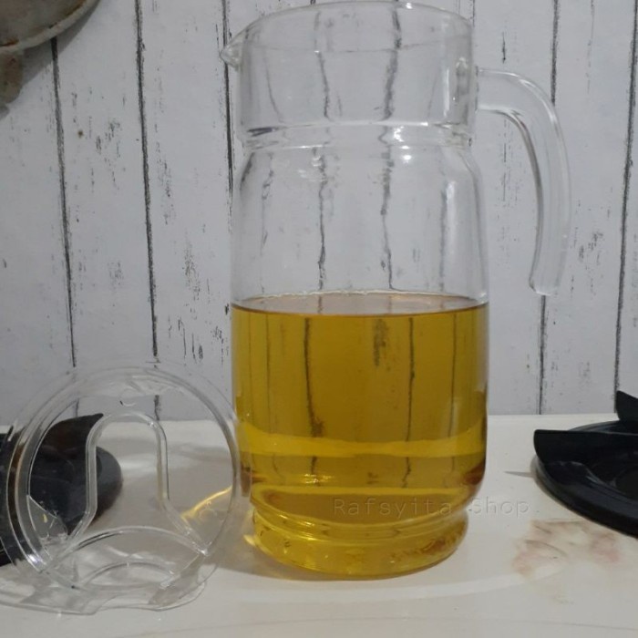 BOTOL MINYAK GORENG 2 LITER/JAR/PITCHER/TEKO KACA