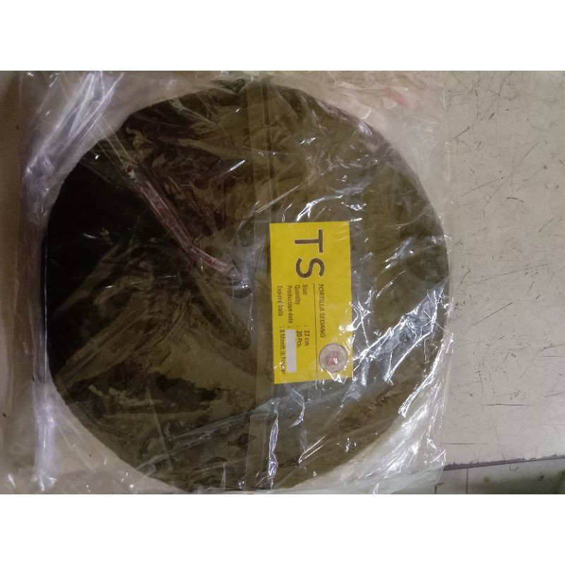 

Kulit Kebab(Tortila)Sedang Black crispy ukuran 23cm