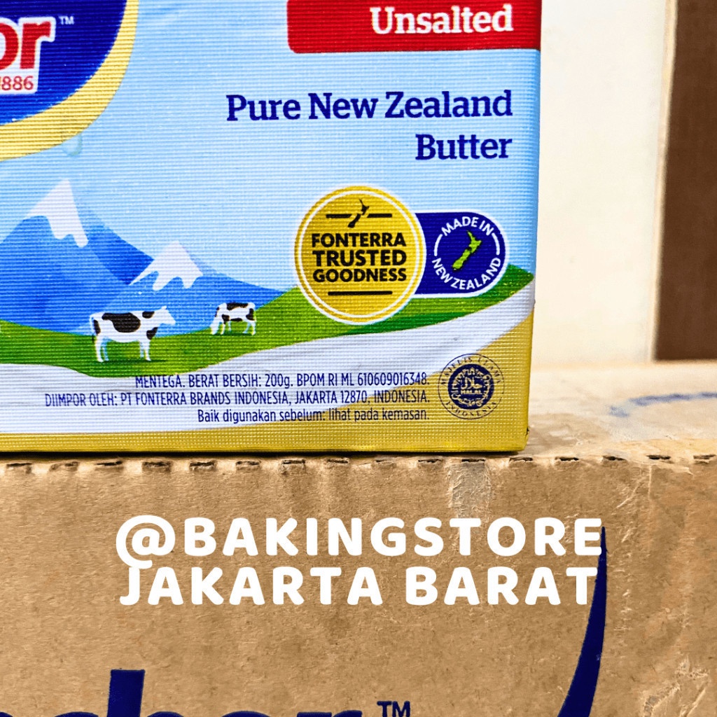 

Anchor Unsalted Butter 200 Gram