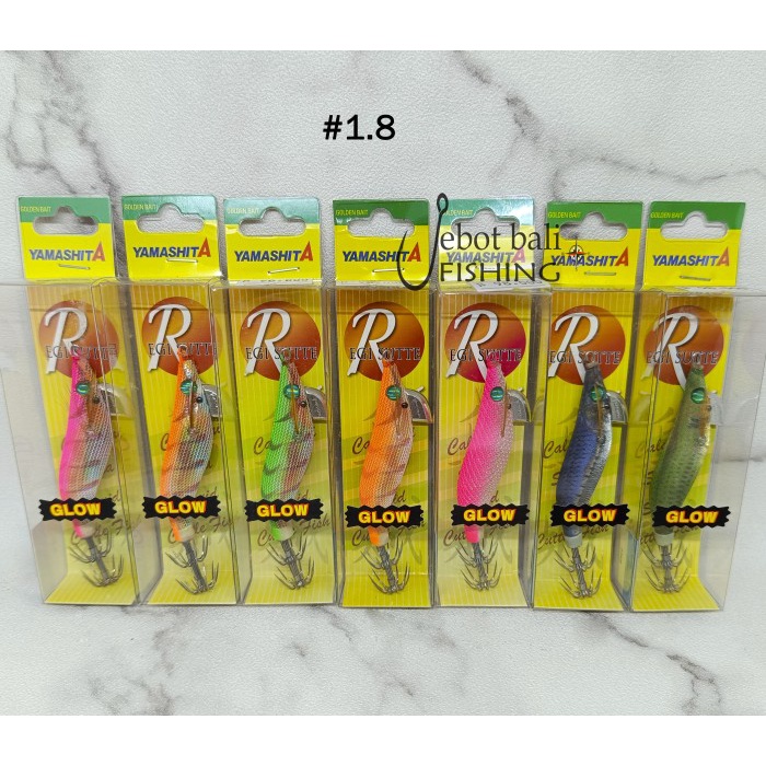 Promo Terbatas Egi Yamashita Sutte R 1.8 - Umpan Cumi - Squid Jig Aman