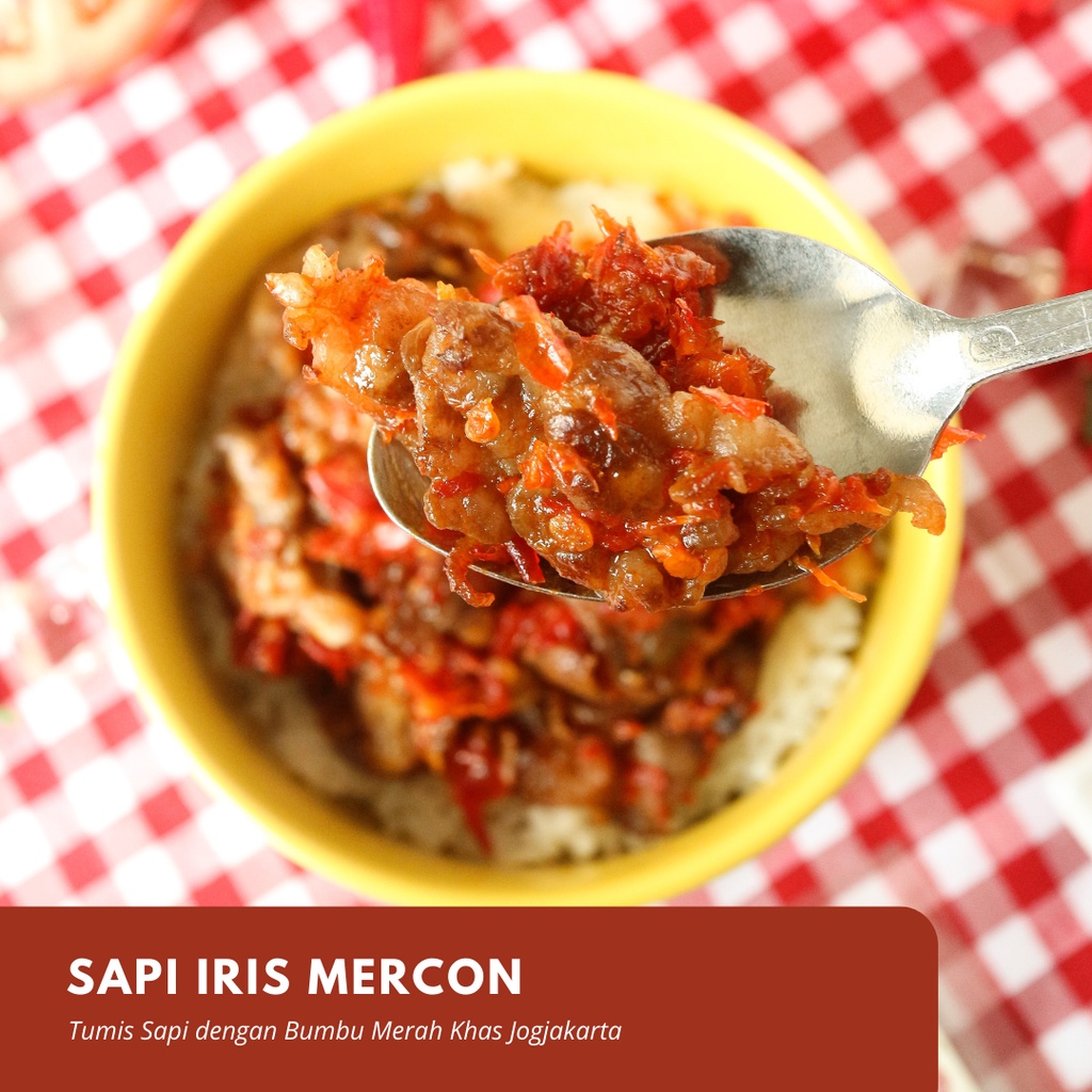 

Satu Porsi Sapi Iris Mercon