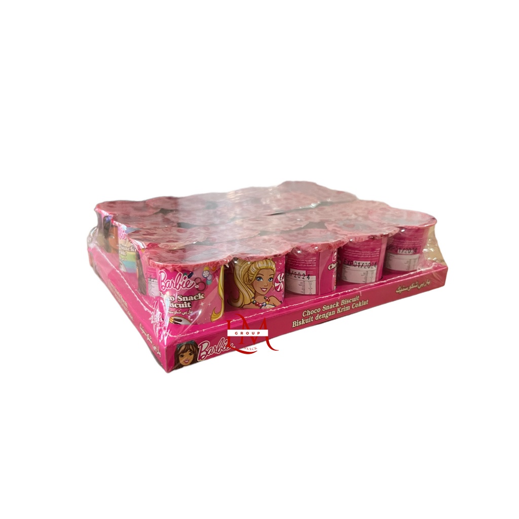 

HJ Barbie Biscuit Choco Snack Makanan Anak Ukuran Mini/Medium/Jumbo