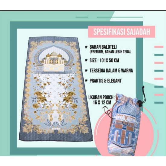 

HJ Paket Hemat lengkap oleh oleh umroh dan haji + tasbih dan sajadah travel