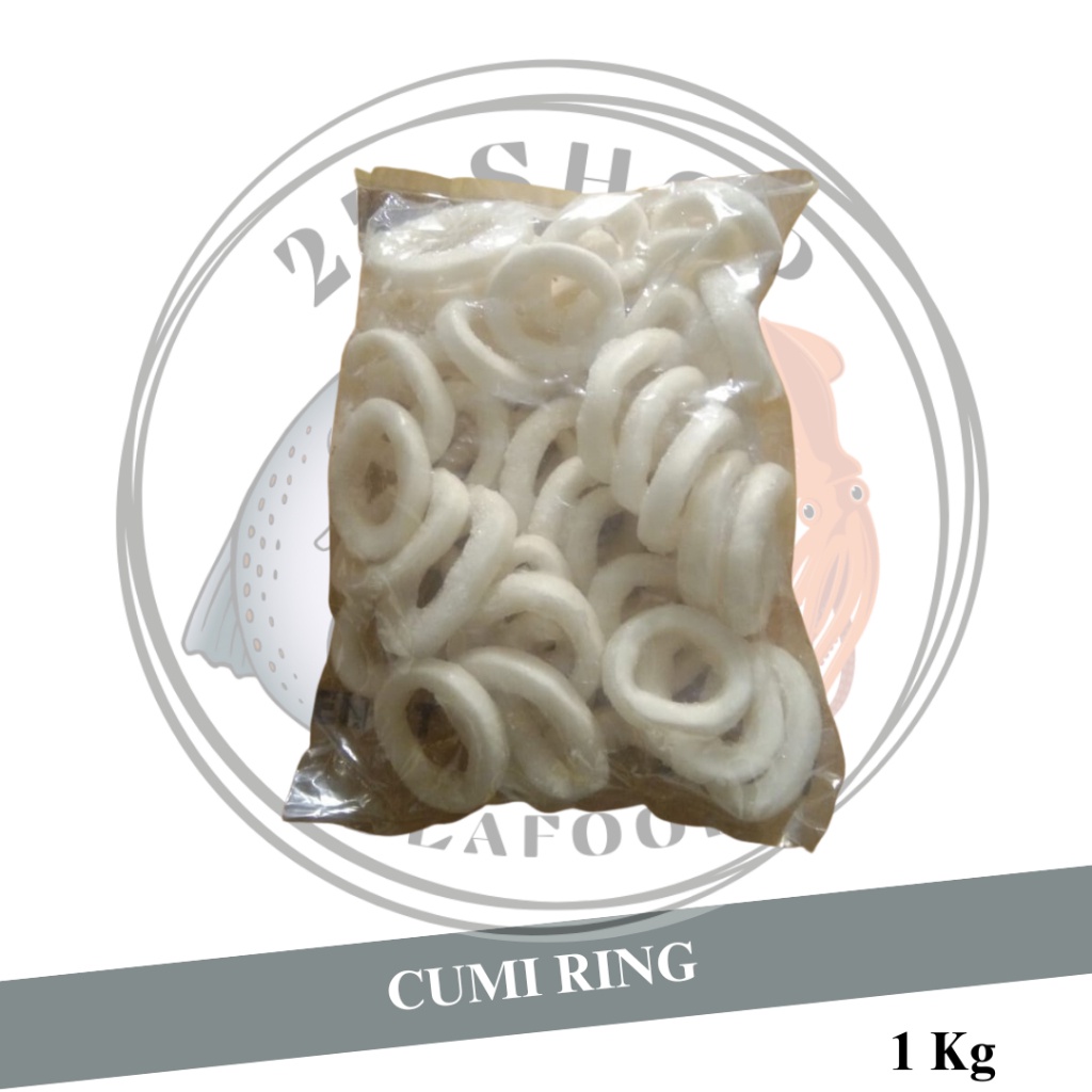 

Cumi Ring/ Cumi Ring Frozen/ Squid Ring Import/ Calamari Ring- PER 1KG