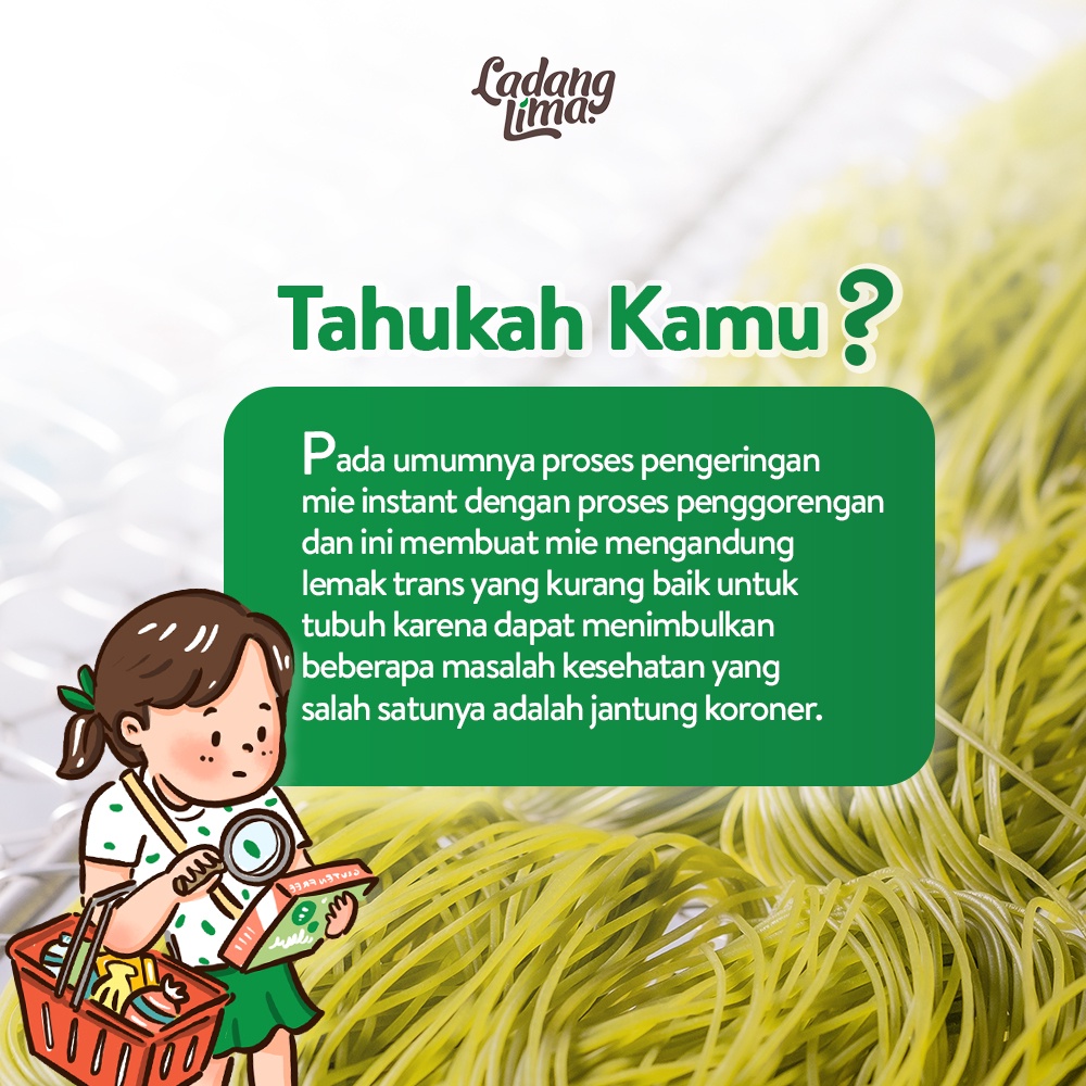 

Kale Noodle - Mie Sayur Gluten Free Ladang Lima
