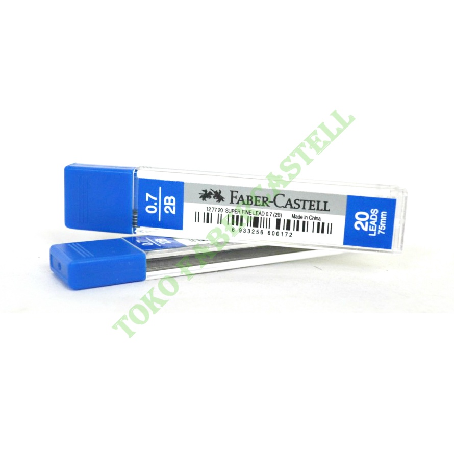 

Refill Isi Pensil Mekanik Faber Castell 2B Lead 0.7 MM Per Box