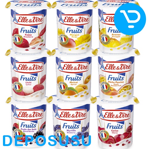 

Elle & Vire Yogurt Dessert Lacte 125g PROMO MURAH MONGREC ENAK