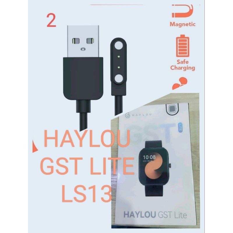 Haylou Solar Pro LS18 Smart Watch Kabel Charger Haylou RS5 LS19 Solar Lite Solar Pro LS18 RT2 LS10