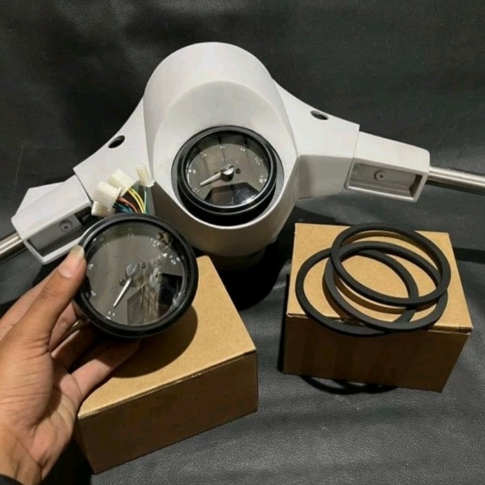 Spido Speedometer Vespa Npx New Px Digital Model Babon