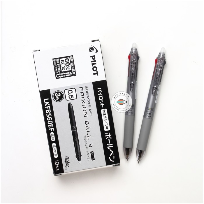 

[tmr] - PENA PILOT FRIXION 3 in 1 0.5mm Warna warni Bisa Di Hapus [ 1 Buah ]