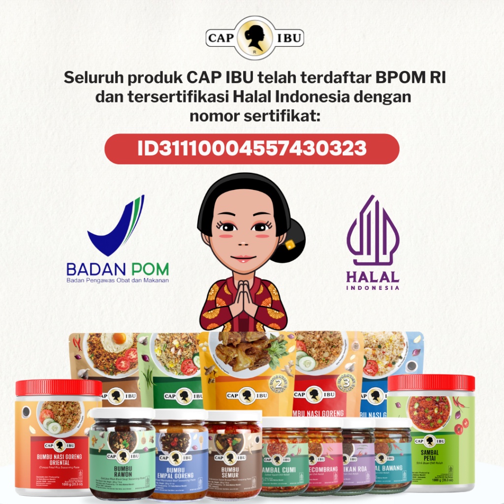 

CAP IBU Bumbu Nasi Goreng Kecap