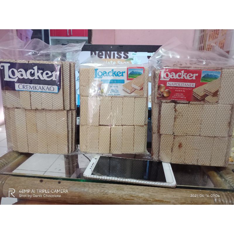 

HJ Wafer Loacker 500gr