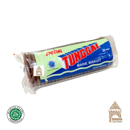 

HJ Biskuit Marie Tunggal TUTUNG / Gosong Spesial 250 Gram