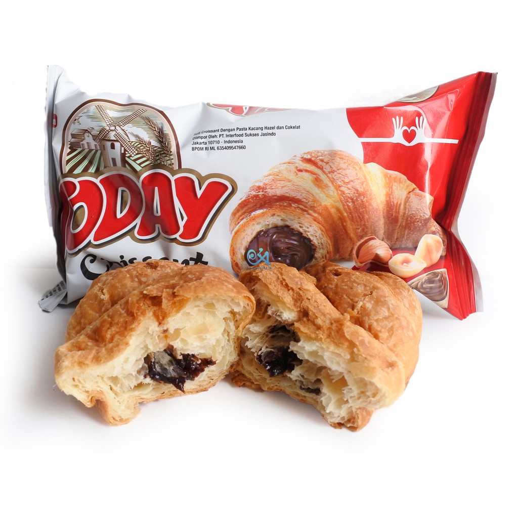 

HJ Roti Croissant Elevan Today PACK isi 6 Roti Arab Oleh Oleh Haji Umroh