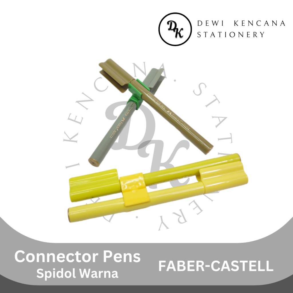 

Spidol Warna Connector Pens 10 - 20 - 30 - 60 - 80 Faber-Castell