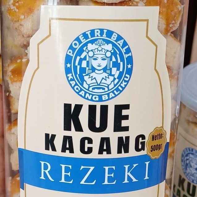 

Kue Kacang Wijen Rezeki Poetri Bali Kacang Baliku Renyah 500Gr