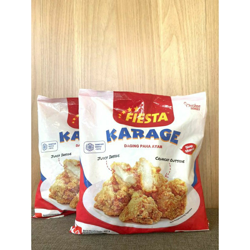 

Ayam goreng karage / fiesta karage / ayam goreng tepung / daging olahan 500gr