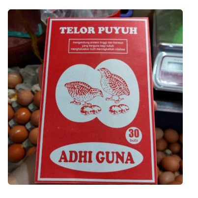 

Telor Puyuh isi 30 btr/pack