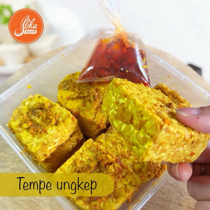 

Tahu Tempe Ungkep 10pcs Free Sambal