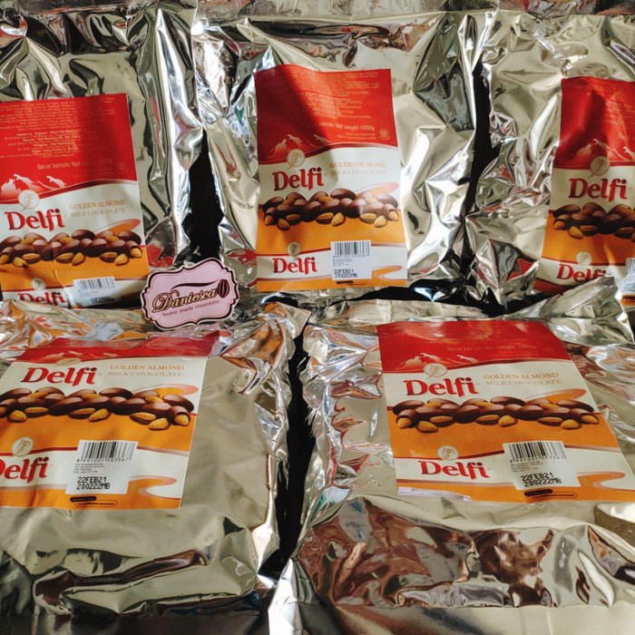 

delfi almond 1 kg coklat kiloan grosir coklat delfi