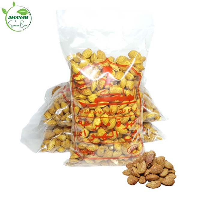 

Kacang Almond Panggang 1 kg - Original Milk Roasted Almond 1kg