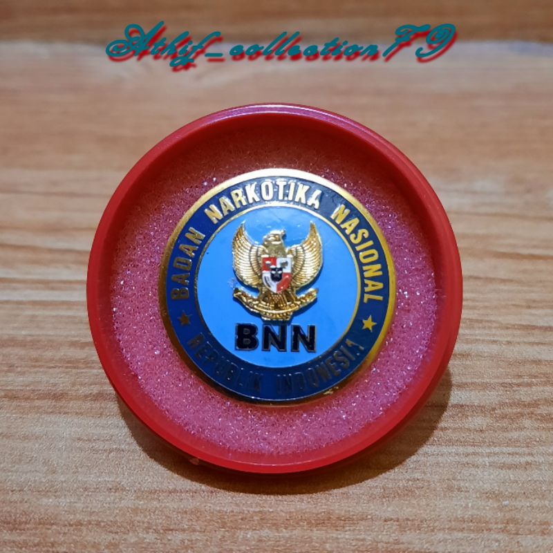 ACCMT- Pin BNN Kuningan Magnet Pin BNN Magnet + Box Pin