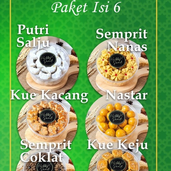 

Kue Paket Lebaran Isi 6 Toples