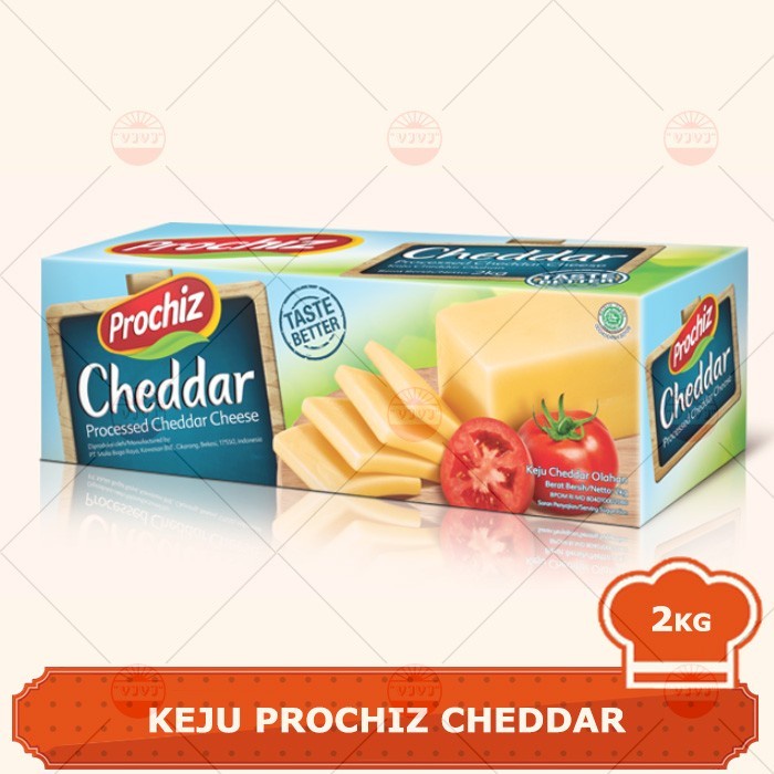 

KEJU PROCHIZ CHEDDAR PREMIUM 8 x 2KG - KARTONAN