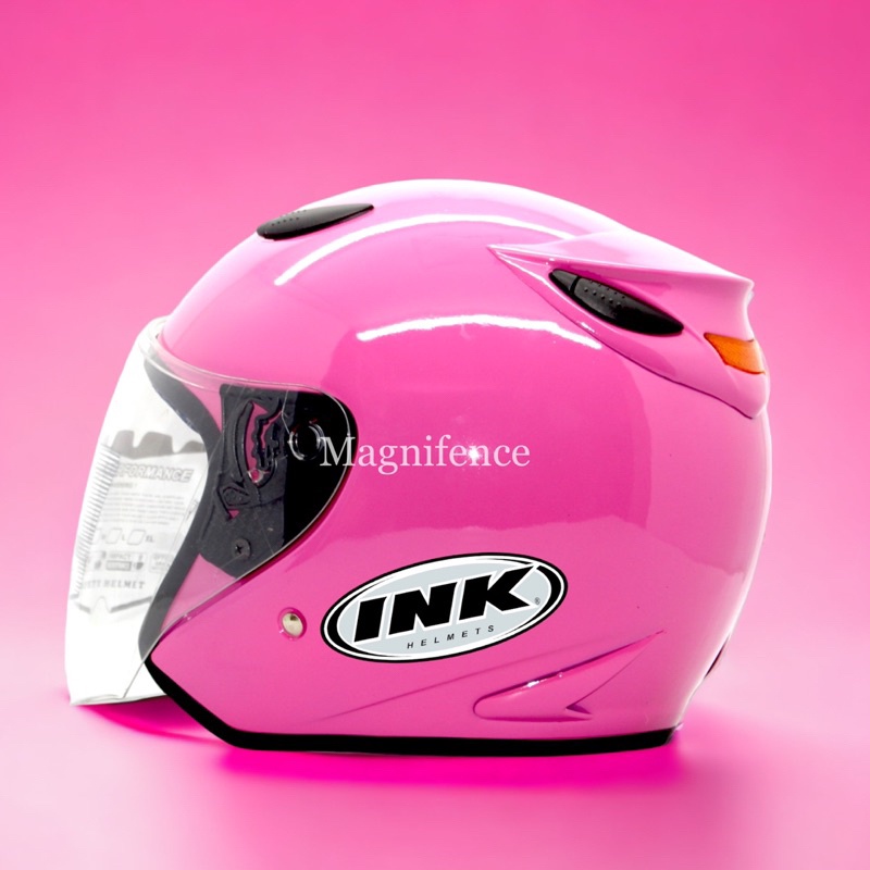 Berkualitas Helm Motor Ink Centro Solid Half Face Pria Wanita Dewasa Helem Centro Murah Helmet