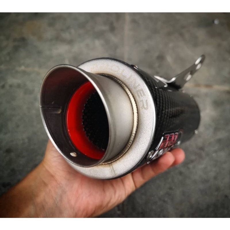Diskont Knalpot Silincer Pro Liner Carbon Pnp Untuk Gsx/Ninja250Fi/Cbr250/R25/R15/Ninja Mono/Cb150R