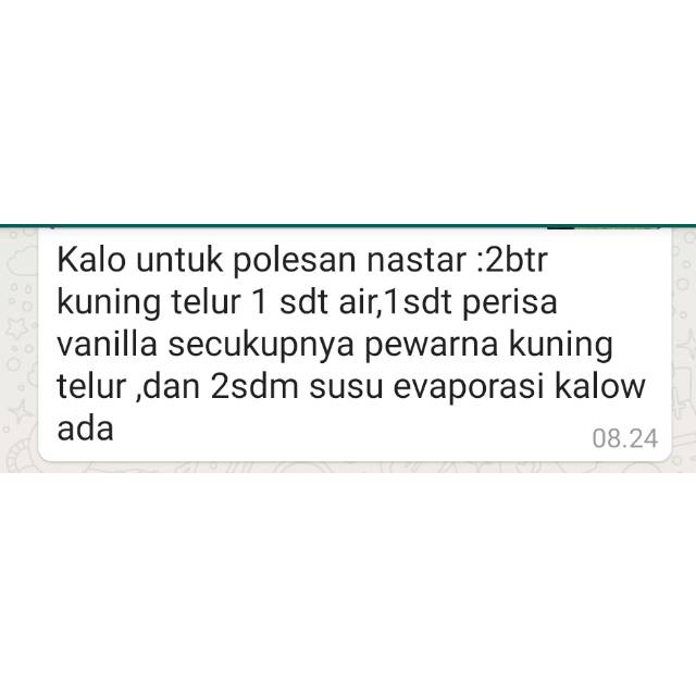 

HJ Pewarna kuning telur 1 Lusin untuk Nastar