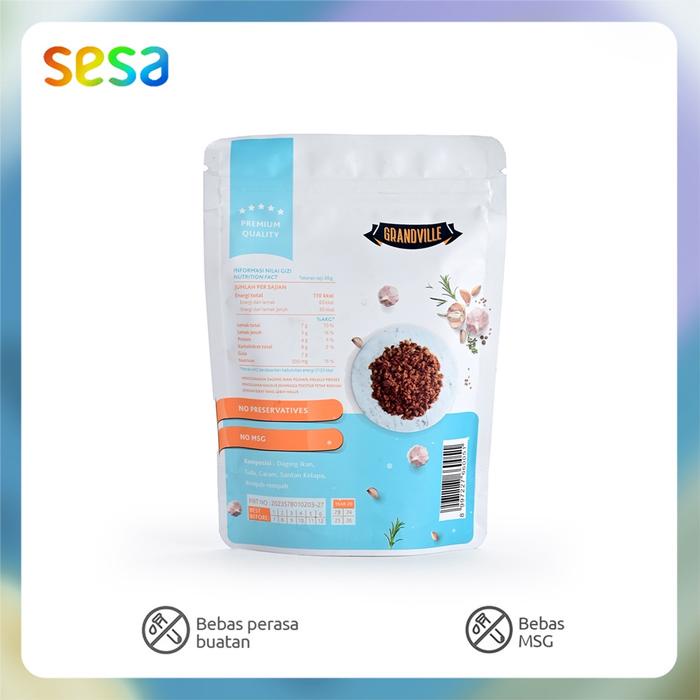 

GRANDVILLE Fish Floss Original 100gr - Abon Ikan NO-MSG