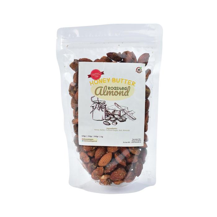 

Honey Butter Roasted Almond ( Almond Panggang Mentega Madu ) 1 Kg kacang korea