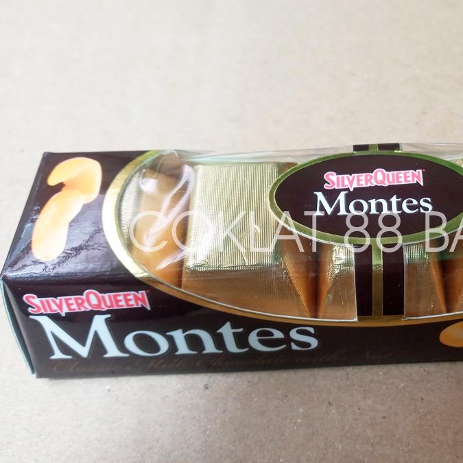 

Cokelat SILVERQUEEN Montes 50gr X 10 pcs - SILVER QUEEN Milk Chocolate 10 pc X 50 gr/gram Coklat