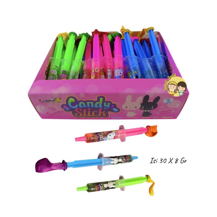 

Permen Jeli Suntik QeQe 30 X 8 Gr Rasa Aneka Buah by Jadoels_Snack Candy Food Jelly Candy Food Jelly