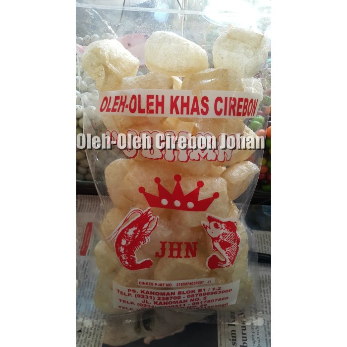 

Krupuk Kulit Rambak Sapi ukuran 500gr