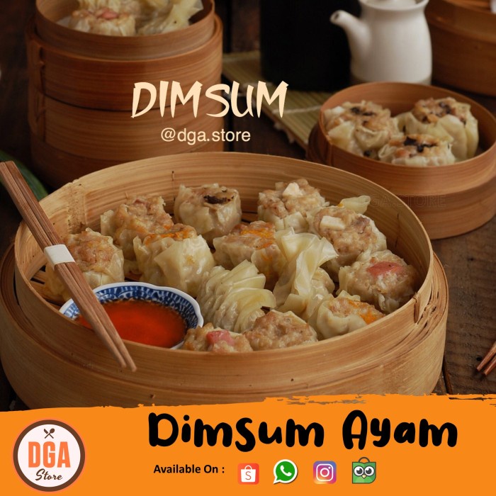 

DIMSUM AYAM ISI 20 PCS Halal, Tanpa Pengawet, LOW Msg
