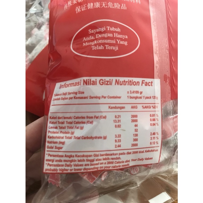 

GROSIR - Permen Jahe Special 61