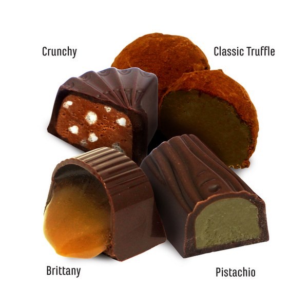 

Cokolat Pralines Exclusive Box 17pcs Chocolate Monggo Coklat Gift